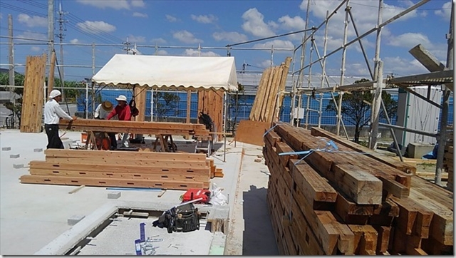 八重瀬町　M様邸移築工事 解体工事