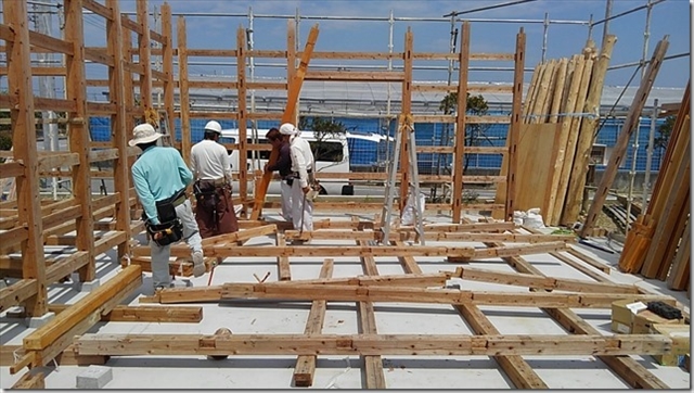 八重瀬町　M様邸移築工事 解体工事