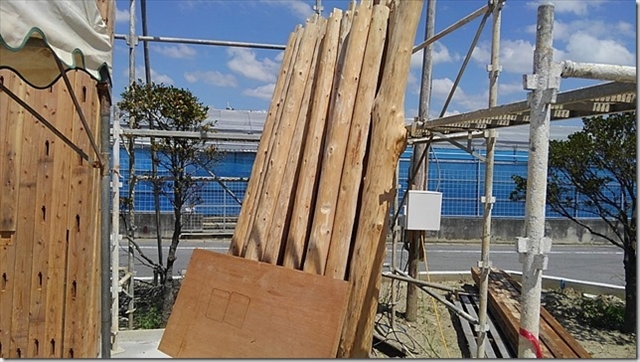 八重瀬町　M様邸移築工事 解体工事